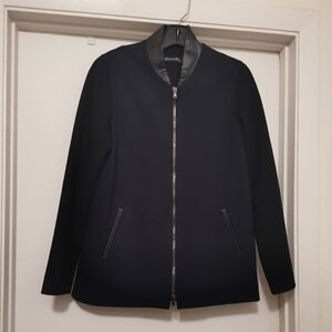 Estelle & Finn Jacket With Leather Trim